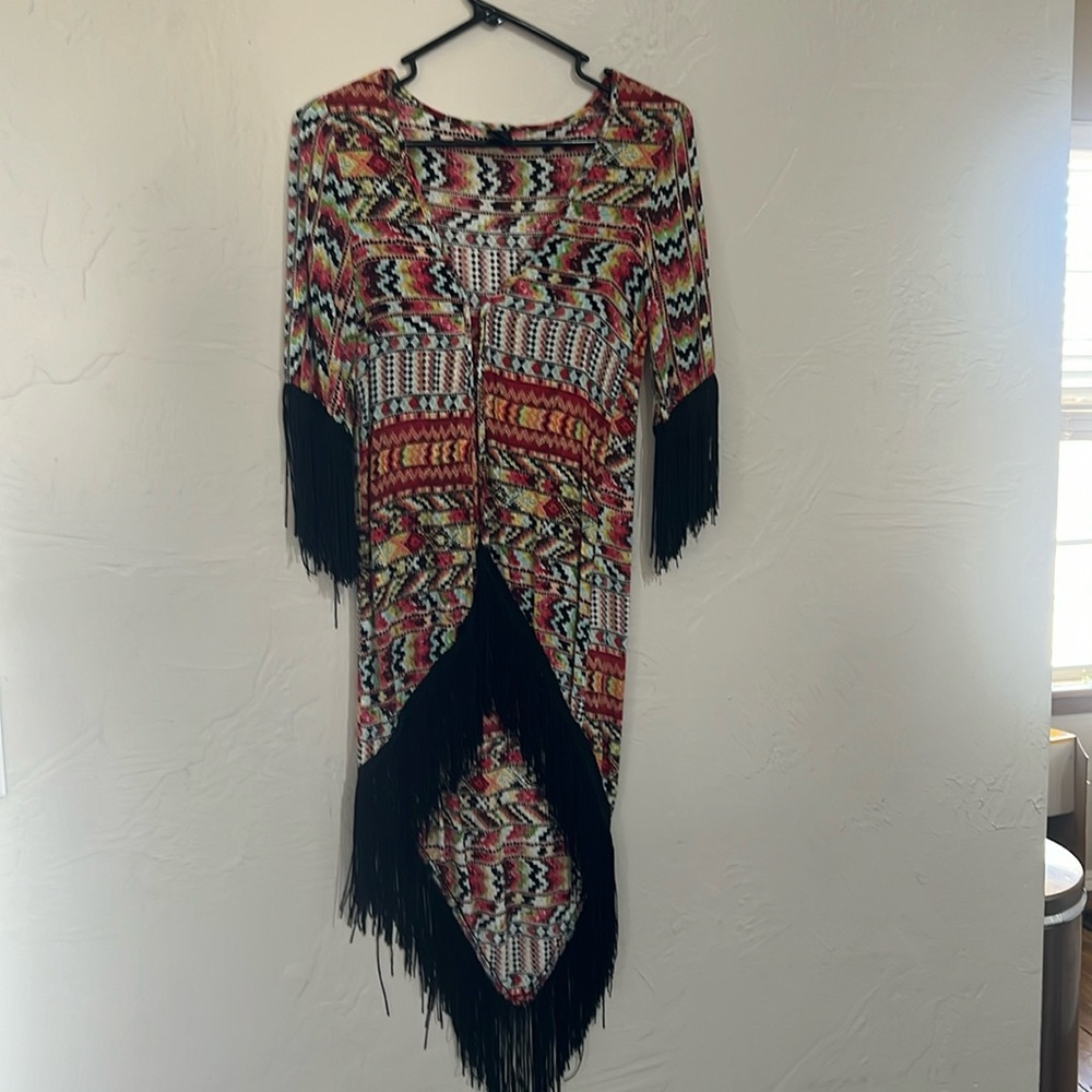 NWOT LOVE TEASE OPEN FRONT KOMONO/COVERUP ….211